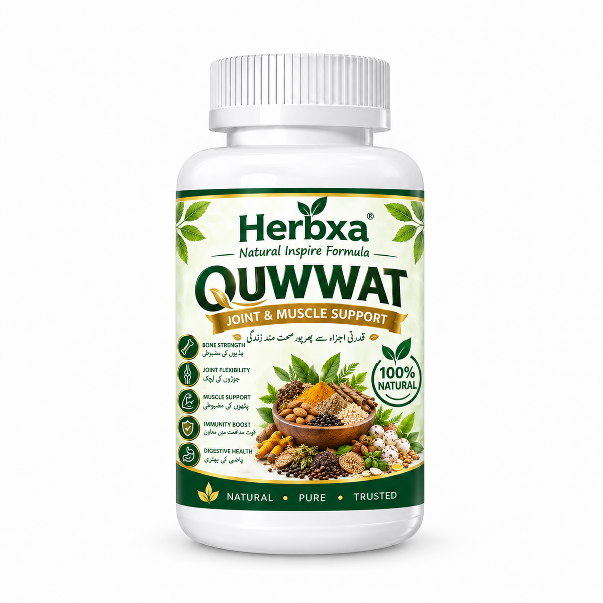 Herbxa Quwwat Powder bottle